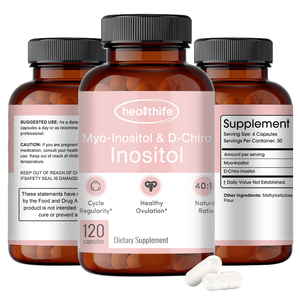 Capsules <span class=keywords><strong>de</strong></span> Myo-Inositol et D-Chiro-Inositol Healthife <span class=keywords><strong>40</strong></span>:1, Fabricant <span class=keywords><strong>de</strong></span> compléments alimentaires en marque blanche OEM - Product Image 4