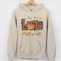 Transferts DTF prêts à poser pour T-shirts, motif Amour d'automne, pour presse à chaud