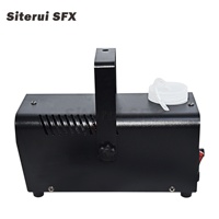 Machine à fumée miniature en métal Siterui SFX 400W avec télécommande pour utilisation sur scène et en soirée - Alimentation AC