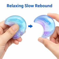 Boîte Mystère Mignonne Étoile Lune Fidget Slow Rising Anti-Stress Jouets Sensoriels Souples à Presser