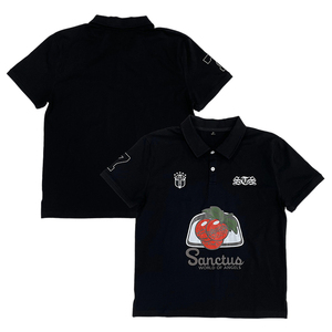 Streetwear Custom logo Unisex Casual Boxy Short Sleeve Polo T Shirts for Men