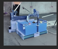 Robot de pose de carreaux d'intérieur, mini robot laser de nivellement de sol à chape sèche, machine de construction, machine de nivellement de sol en mortier de ciment