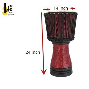 Instrumentos musicales de percusión, juego de batería africana tradicional, <span class=keywords><strong>djembe</strong></span>, materiales de madera, instrumentos musicales, tambores de juguete - Product Image 4