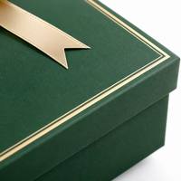 Boîte en carton rigide personnalisée de luxe avec ruban, boîte en papier rigide pour cadeau, emballage personnalisé pour boîte cadeau de luxe