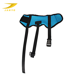 Transpirable Anti mordedura corteza ajustable seguro duradero ladridos protección azul mascota perro bozal - Product Image 5