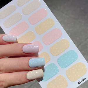 Pegatinas <span class=keywords><strong>de</strong></span> Gel <span class=keywords><strong>para</strong></span> <span class=keywords><strong>Uñas</strong></span> Semicuradas <span class=keywords><strong>de</strong></span> Color Sólido Personalizadas, No Tóxicas, No Requieren UV, <span class=keywords><strong>de</strong></span> Larga Duración, Tiras <span class=keywords><strong>de</strong></span> Gel <span class=keywords><strong>para</strong></span> <span class=keywords><strong>Uñas</strong></span> <span class=keywords><strong>de</strong></span> Marca Privada - Product Image 6