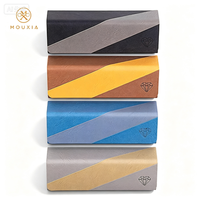Étui à lunettes rigide portable au design élégant avec couleurs contrastées et logo personnalisé