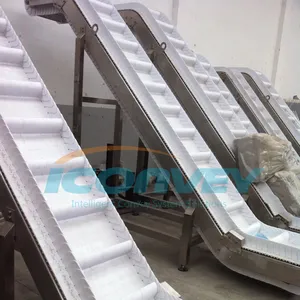 Belt Conveyor For Hongsbel Modular Belt Band Inclined Conveyor Flexible Easy Maintains Conveyor Automatic