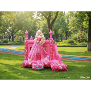 Castillo Inflable Colorido de <span class=keywords><strong>Bob</strong></span> <span class=keywords><strong>Esponja</strong></span> con Tobogán, Casa de Brinco, Castillo <span class=keywords><strong>Hinchable</strong></span> para Niños con Soplador, Juego Inflable - Product Image 3