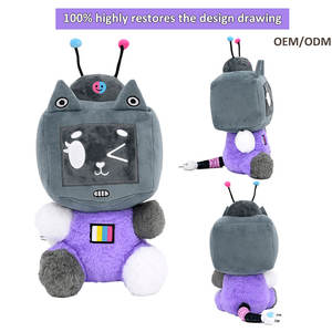 Giocattolo animale di peluche personalizzato di alta qualità realistico che racconta la storia oggetti di scena per TV gatto giocattolo che fa animali imbalsamati dalle immagini - Product Image 2