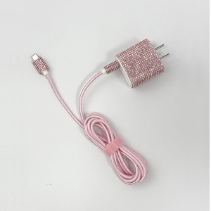 <span class=keywords><strong>Cable</strong></span> USB-C <span class=keywords><strong>con</strong></span> Diseño de Broca de Moda - <span class=keywords><strong>Cable</strong></span> de Carga Brillante de 1 Metro para Teléfono/Banco de Energía - Product Image 2