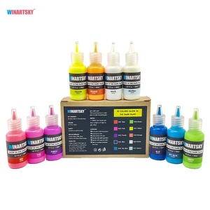 Bộ Sơn Trong Bóng Tối Tự Làm 10 Màu Cho Dự Án Trường Học Thủ Công Mới - Product Image 1