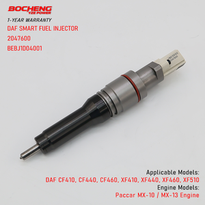 Inyector de Combustible Diésel de Alto Rendimiento 2047600 para Motor Paccar MX10 MX13, Camión DAF CF XF 106 Euro 6, BEBJ1D04001 1898151 - Product Image 1
