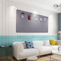 Tableau d'affichage moderne en feutre 100 % fibre de polyester écologique, ignifuge et insonorisant, garantie 4 ans, pour appartement, bureau, hôtel