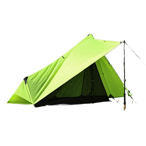 Carpa de camping personalizada para exteriores BC Lightweight Green Arrow 15D con revestimiento de silicona ultraligera para una sola persona - Product Image 1