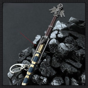 22CM <span class=keywords><strong>the</strong></span> <span class=keywords><strong>Witcher</strong></span> <span class=keywords><strong>3</strong></span> Lake Lady's Sword réplica de Metal completo con funda | Juego coleccionable Cosplay Prop decoración de escritorio - Product Image 2