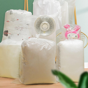 <span class=keywords><strong>10</strong></span> sacs de rangement en plastique LDPE transparents, durables, anti-poussière, anti-humidité, surface gaufrée, taille personnalisable, pour supermarché - Product Image 5