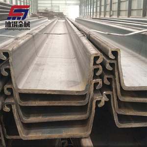 Pila de chapa de acero laminada en caliente personalizada en forma de U S355jr S355j0 S355j2h para materiales de construcción - Product Image 3