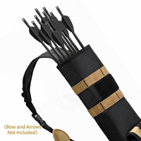 Sacoche de tir à l'arc multifonctionnelle en tissu Oxford pour l'extérieur, sac à flèches tactique, tube à flèches