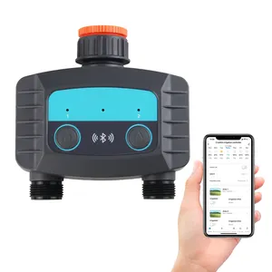 Thông minh vườn tự động 1/2 cửa hàng thông minh nước giờ tuya màu xanh răng Wifi phun nước nhỏ giọt hệ thống điều khiển