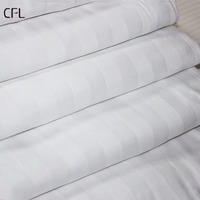 Parure de Lit 100% Coton Draps Blancs Tailles Queen King 200 Fils Hôtellerie Vente en Gros Housse de Couette