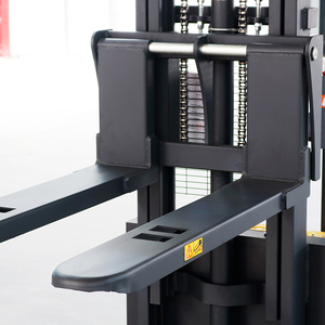 材料積載装置電池式1.5トン2トンウォーキング運転フル電気パレットスタッカー安い価格 - Product Image 5