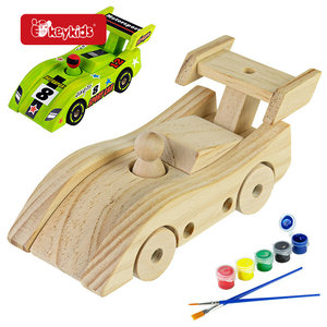 STEMキット DIYペイントおもちゃ 木製飛行機工作キット 子供向け W03A151 - Product Image 4