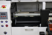 Imprimante DTF UV de bureau 60 cm rouleau à rouleau pour autocollants, étiquettes, films PVC/TPU, machine d'impression de t-shirts avec encre blanche et vernis