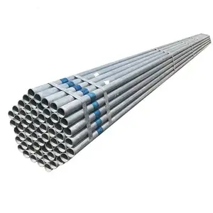 Pipe/gi Galvanised Tube Hot Dipped Galvanized Round Steel ERW Spiral Welded Pipe Thick Wall Pipe 15-21 Days