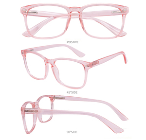 Gafas de Lectura para Mujer, Montura Óptica con Bloqueo de Luz Azul, en Negro, Rosa, Negro <span class=keywords><strong>Demi</strong></span> y Transparente - Product Image 4