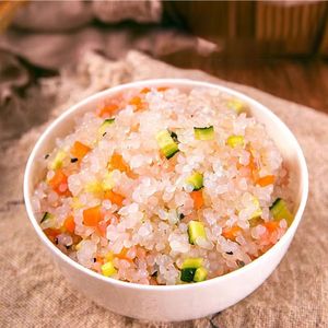 ハラール認定有機コンジャク白木米ぬれグルテンフリーインスタント米低炭水化物無糖脂肪またはタンパク質 - Product Image 3