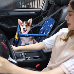 Coussin de voiture pour chien, portable, pliable, imperméable et respirant, siège surélevé pour chien - Product Image 2
