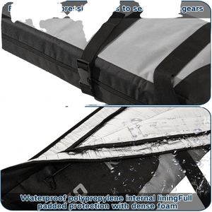 Bolsa de Snowboard Acolchada Resistente al Agua con Correas de Compresión para Viajes en Avión y Transporte de Esquí, Diseño Nuevo de Fábrica BSCI - Product Image 4