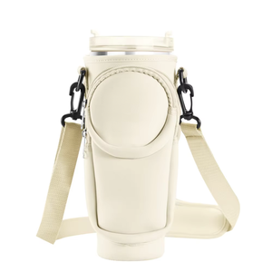 Vaso Térmico de Acero Inoxidable con Logotipo Personalizado, 40 oz, con Funda, Correa para el Hombro y Bolsa de Transporte de Neopreno - Product Image 5
