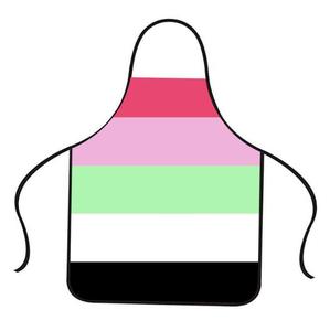 Designed for Rainbow (Philadelphia Variant) <strong>Pride</strong> Apron Reusable Polyester Fan Gift for Home <strong>Kitchen</strong> Cleaning Unique Kit - Product Image 4