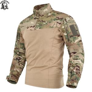 T-shirts tactiques Sinairsoft Gen2 pour hommes, chemise de combat camouflage à manches longues, vêtements de chasse, uniforme, t-shirt camouflage - Product Image 2
