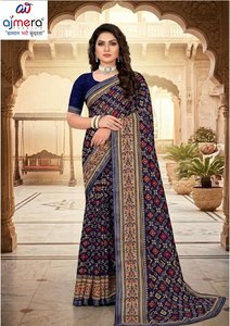 Sarees de Diseño para Mujer, Elegantes y con Estilo, con Comodidad Premium, Protección Solar, Secado Rápido, para Oficina, Casual, Fiestas y Eventos - Product Image 3