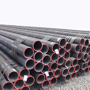 无缝钢管ASTM A53 A106 Gr.B API 5L无缝黑色钢管碳管工业机械建筑管