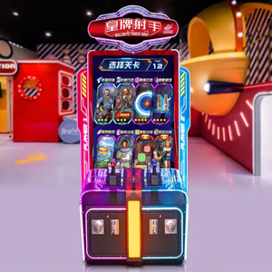 Nhà máy trực tiếp vận hành bằng đồng xu trò chơi Arcade máy bắn súng với súng mục tiêu Tiếng Anh ngôn ngữ kim loại và vật liệu nhựa - Product Image 5
