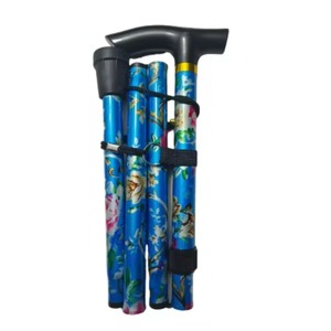 Custom Height Adjustable Led Light Mobility Aids Cane Old Men Crutch Elderly Walking Sticks - Product Image 1