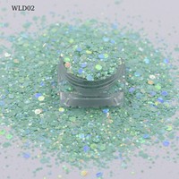 En vrac en vrac de haute qualité mixte paillettes holographiques macaron paillettes pour résine Arts artisanat corps visage ongles gobelet