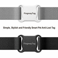 Traceur GPS intelligent pour animaux de compagnie, rechargeable 240 mAh, anti-perte, pour chiens et chats, chargement USB 3.0, compatible Android et iOS
