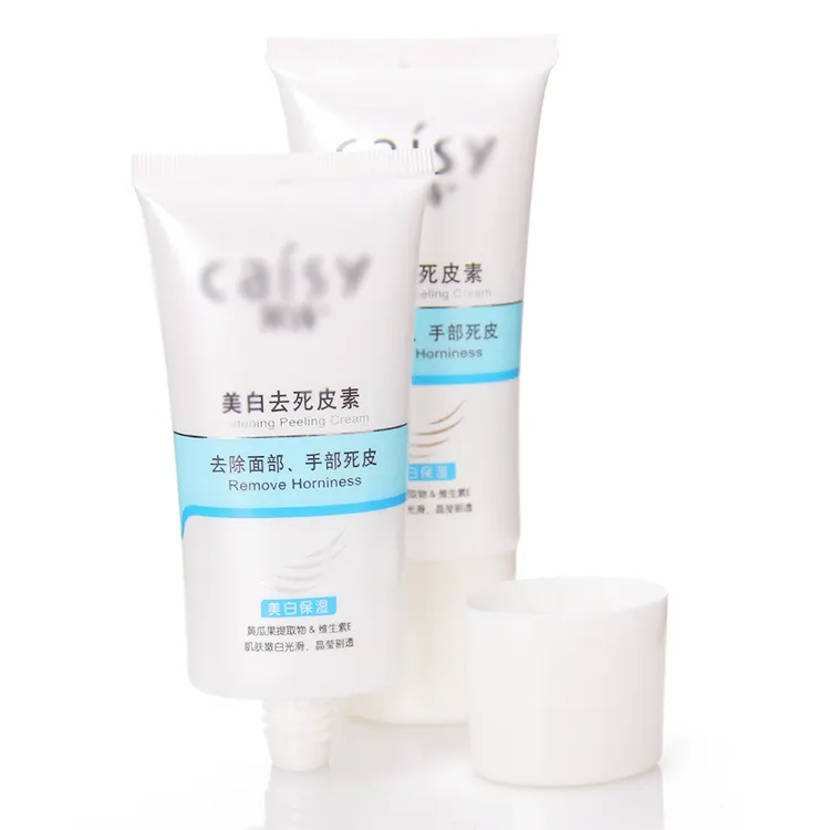 Custom Size Soft Plastic PE/ABL Squeeze Tubes BB Cream /Sun Cream Care Packaging Cosmetic Tubes