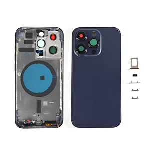 สำหรับ iPhone 14 ตัวเรือน ฝาหลัง กล้องหลัง เลนส์ รุ่น A2882 A2884 อะไหล่แท้ เปลี่ยนเลนส์กล้องใหม่ 14 Pro ฝาครอบกระจก - Product Image 1
