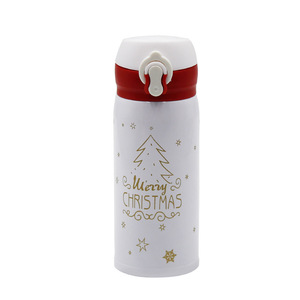 Christmas Pop-Up Cup Stainless Steel Tumbler Red Insulated Holiday Gift Present 500Ml - Product Image 4