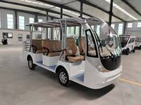 Nouveau design de mini-bus électrique pour le tourisme, 8, 11, 14, 17 places, pour les voyages sur routes non publiques