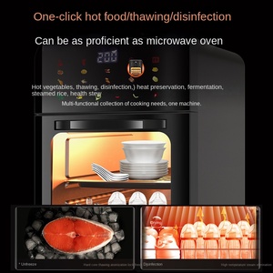 15L thép không gỉ Nồi chiên không khí Lò nướng bánh mỳ nhỏ thiết bị nhà bếp được xây dựng trong kỹ thuật số Nồi chiên không khí lò với Countertop lò - Product Image 2