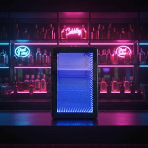 <span class=keywords><strong>ตู้</strong></span>แช่เย็น Meisda SC68A แบบแสดงอุณหภูมิเดียว ความจุ 68 ลิตร สีเขียว สำหรับวางบนเคาน์เตอร์ ดีไซน์มุมโค้งมน เหมาะสำหรับซูเปอร์มาร์เก็ต รับผลิตแบบ OEM - Product Image 2