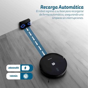 Robot Aspirapolvere Grunkel I-DancerTurbo 5000Pa con Navigazione Laser, Controllo Wi-Fi e Contenitore per la Polvere - Product Image 5