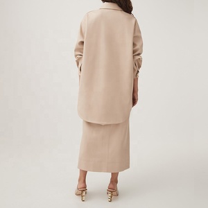 Camicetta Estiva da <span class=keywords><strong>Donna</strong></span> in Cotone e <span class=keywords><strong>Lino</strong></span>, Tinta Unita, con Colletto Rovesciato, Maniche a Sbuffo e Bottoni, Vestibilità Regolare - Product Image 4